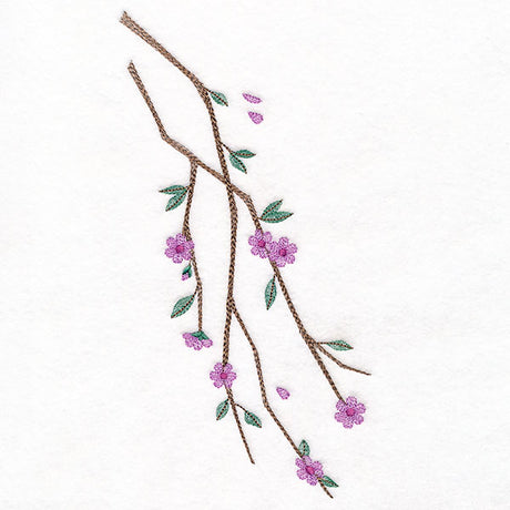 Spring Flower Blossoms and Branches Spray