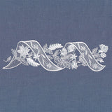 Sheer Elegance Ribbons and Flowers Border