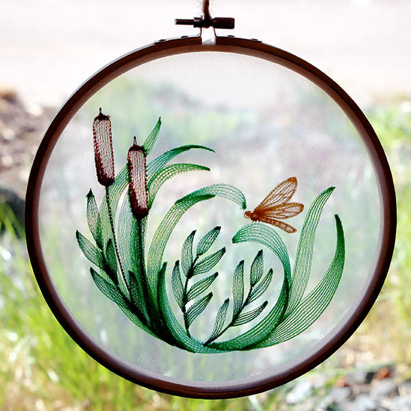 Wild & Sheer Cattails Circle