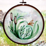 Wild & Sheer Cattails Circle