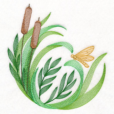 Wild & Sheer Cattails Circle