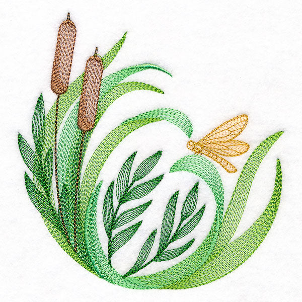 Wild & Sheer Cattails Circle