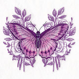 Wondrous Butterfly and Roses