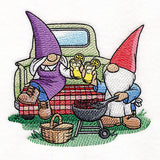 Summer Tailgate Retro Truck Gnomes