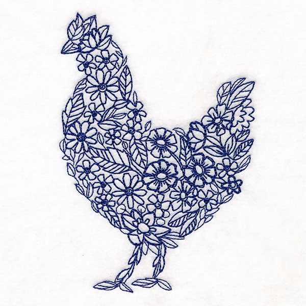 Made to Bloom Flower Hen