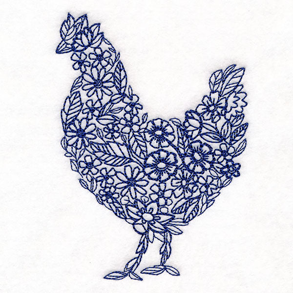 Made to Bloom Flower Hen