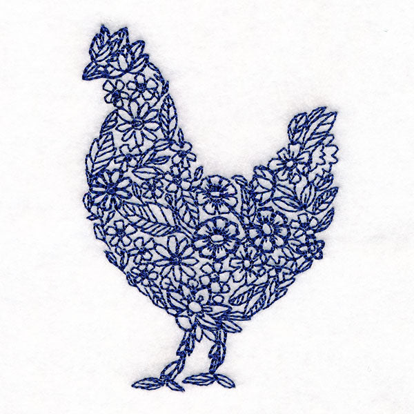 Made to Bloom Flower Hen