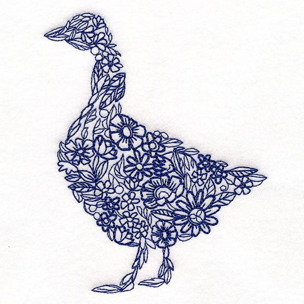 Made to Bloom Flower Goose