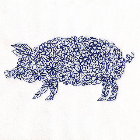 Made to Bloom Flower Pig