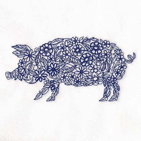 Made to Bloom Flower Pig