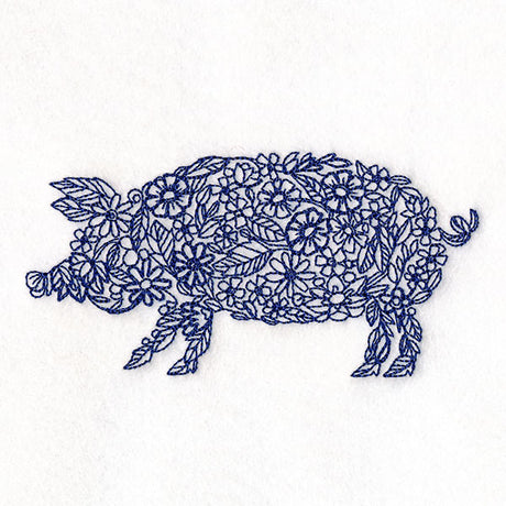 Made to Bloom Flower Pig