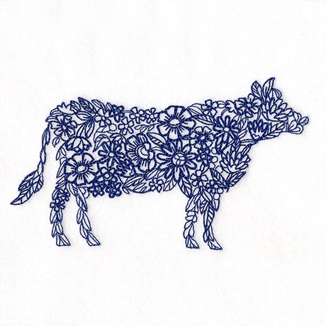Made to Bloom Flower Cow