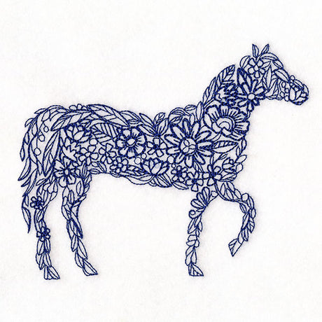 Made to Bloom Flower Horse