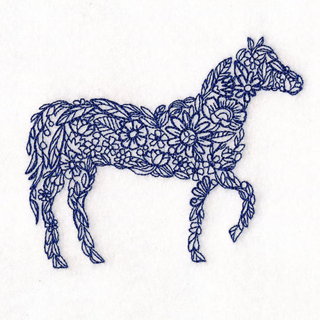 Made to Bloom Flower Horse
