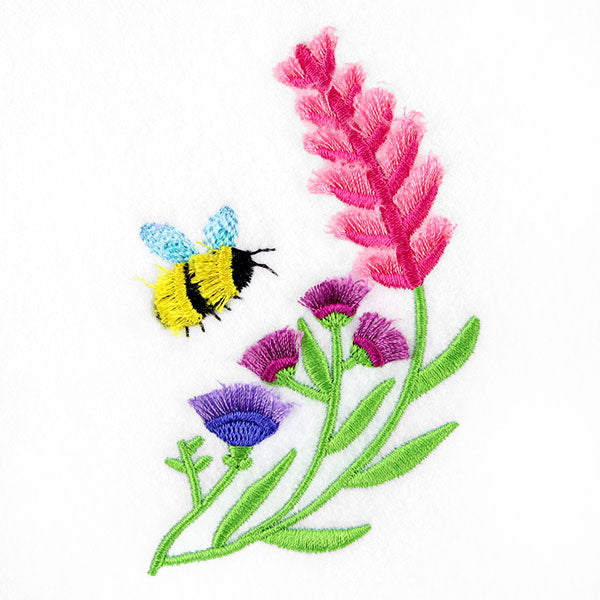 Buzzing with Sunshine Flowers Accent (Fringe)