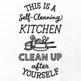 Self-Cleaning Kitchen, Clean Up After Yourself