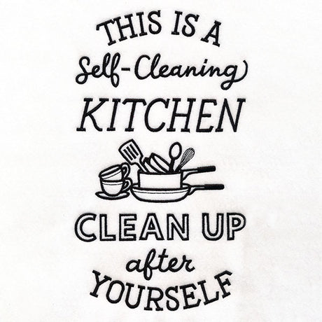 Self-Cleaning Kitchen, Clean Up After Yourself