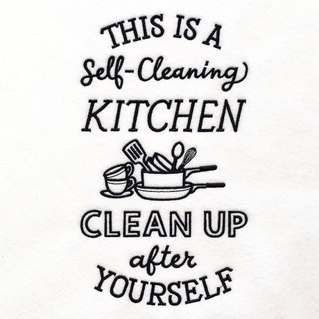 Self-Cleaning Kitchen, Clean Up After Yourself