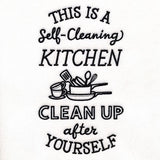 Self-Cleaning Kitchen, Clean Up After Yourself