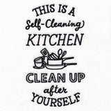 Self-Cleaning Kitchen, Clean Up After Yourself