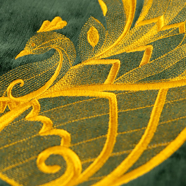 Gilded & Elegant Baroque Peacock