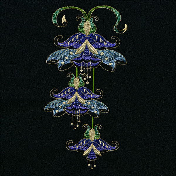 Jacobean Elegance Draping Blooms