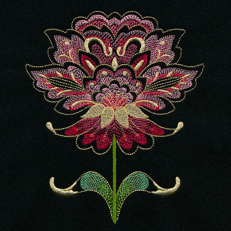 Jacobean Nouveau Flower