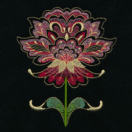Jacobean Nouveau Flower