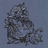 Art Nouveau Sparrow Corner