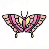Fluttering Gems Stained Glass Butterfly 1