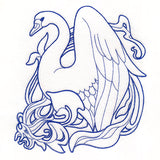 Nature's Nouveau Swan