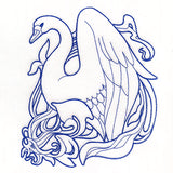 Nature's Nouveau Swan