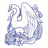 Nature's Nouveau Swan