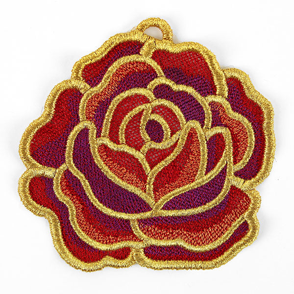 Gilded Blossoms - Rose (Lace)