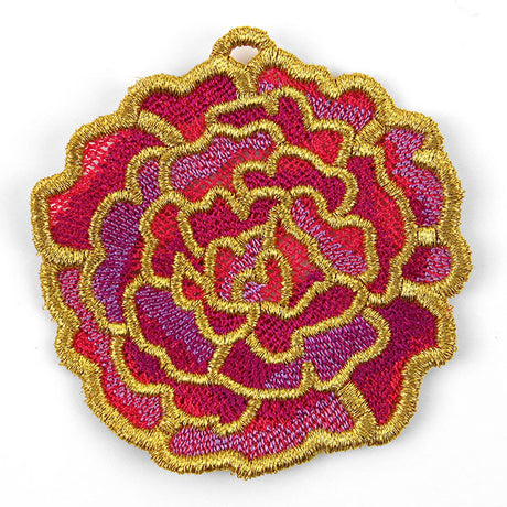 Gilded Blossoms - Carnation (Lace)