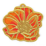 Gilded Blossoms - Poppy (Lace)