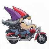 Born to Ride Motorcycle Gnome Couple