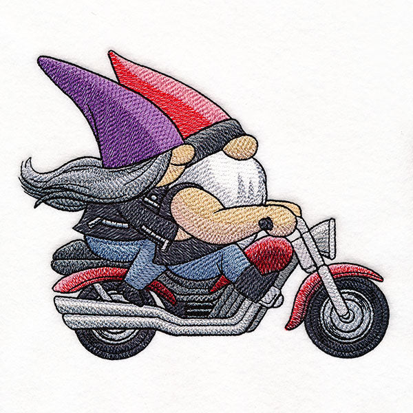 Born to Ride Motorcycle Gnome Couple