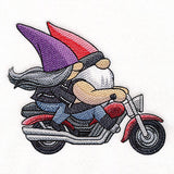 Born to Ride Motorcycle Gnome Couple