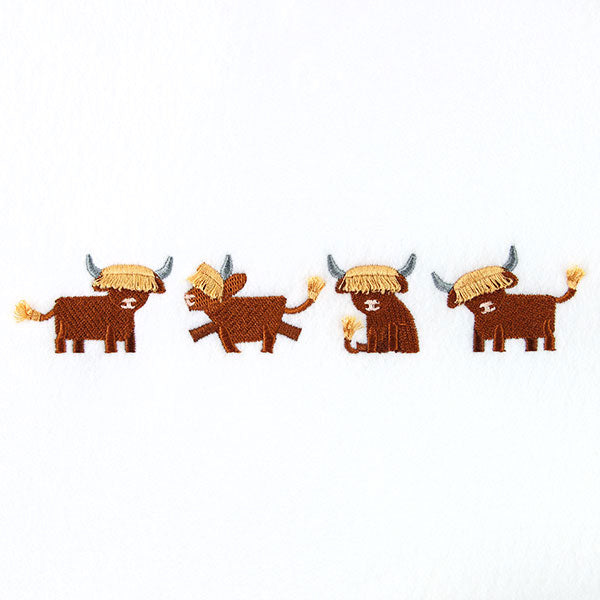 Highland Cow Border (Fringe)