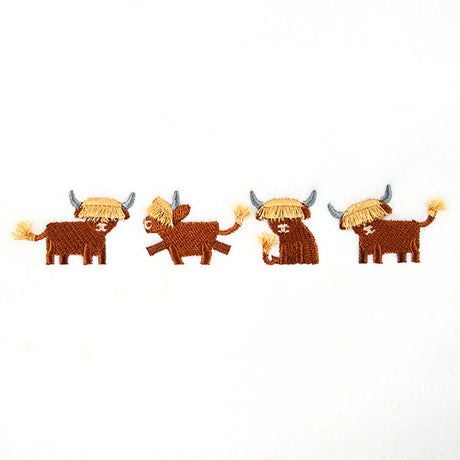 Highland Cow Border (Fringe)