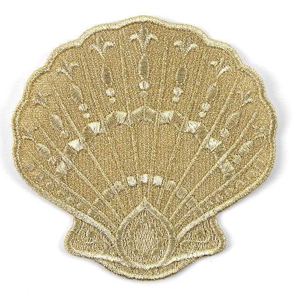 Gilded Seas Clam Shell (In-the-Hoop)