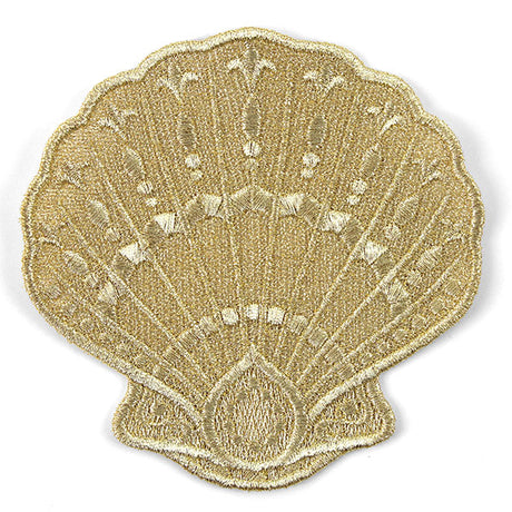 Gilded Seas Clam Shell (In-the-Hoop)