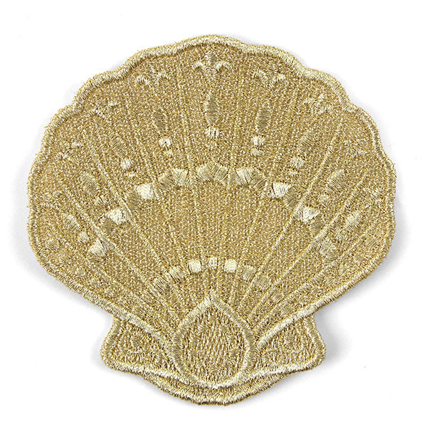 Gilded Seas Clam Shell (In-the-Hoop)