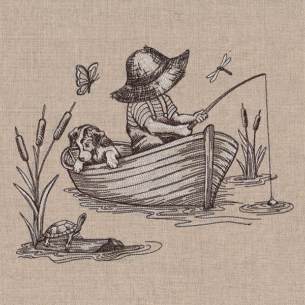 Fisherman Fred on the Water