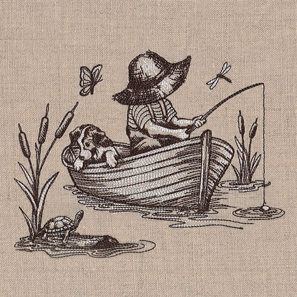 Fisherman Fred on the Water