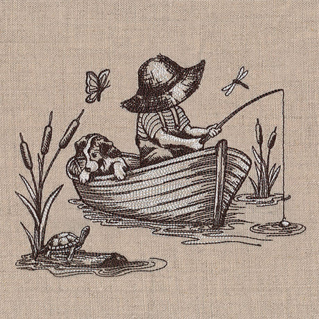 Fisherman Fred on the Water