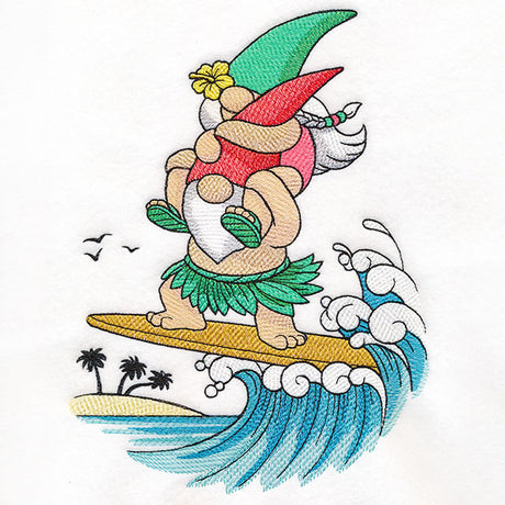 Surfing the Tropics Aloha Gnomes