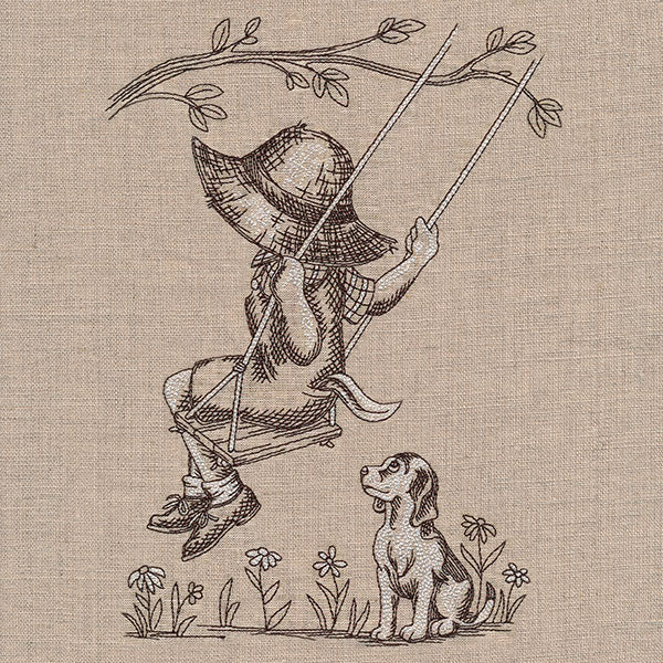 Swinging on Trees Fisherman Fred