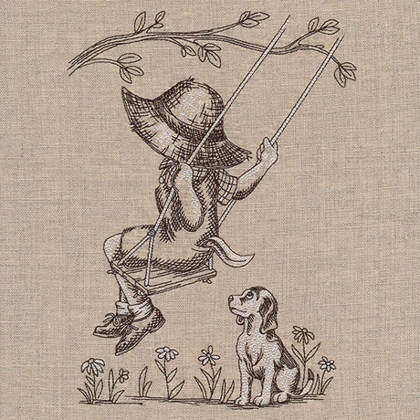 Swinging on Trees Fisherman Fred